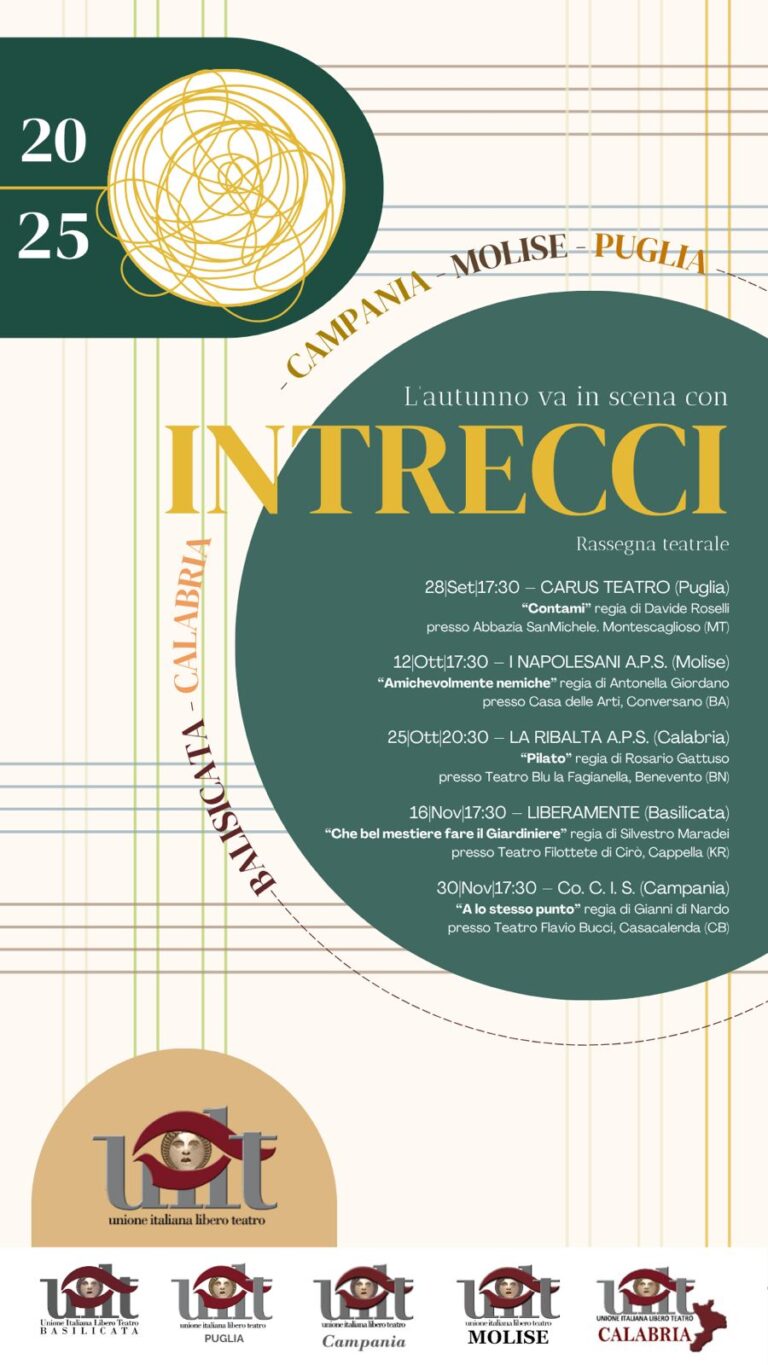 Unione Italiana Libero Teatro – Il Teatro per Passione